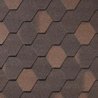 Гибкая черепица  Quiet Tile Rombica Медь